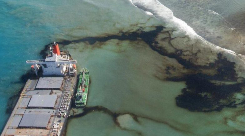 India Sends Personnel, Equipment to Island Nation For Assisting in Mauritius Oil Spill Operations