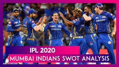 IPL 2020 Team Mumbai Indians (MI) SWOT Analysis