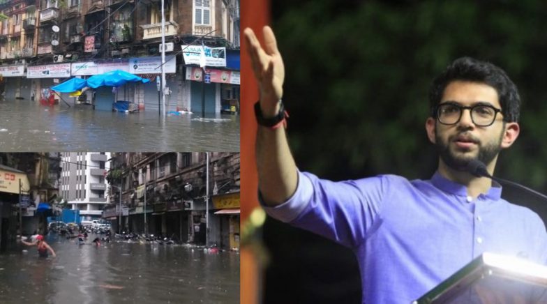 Mumbai: Aaditya Thackeray Appeals People to Remain Indoors Amid Heavy Rainfall, High Wind Speed