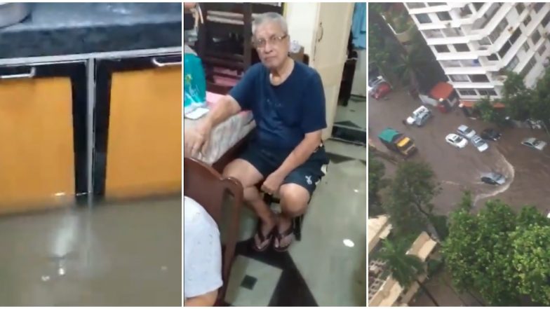From Gondolas at Bhulabhai Venice Road to Mediterranean Sea at Murzban Colony Mumbai Has Seen It All During This Rainy Season; Watch Videos With Funny Commentary