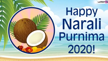 Happy Narali Purnima 2020 Images and HD Wallpapers For Free Download Online: WhatsApp Messages, Coconut Day Quotes, Greetings and Pictures to Send Wishes on Shravan Purnima