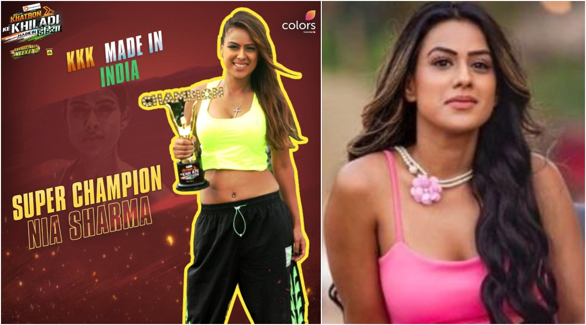 TV News | Khatron Ke Khiladi Made In India: Nia Sharma Lifts the Trophy