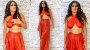 Nia Sharma Is All Guns Blazing Hot in a Tan Co-Ord Set for Khatron Ke Khiladi Reloaded!