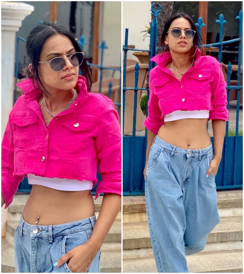 Just 8 Photos of Nia Sharma Flaunting Navel Piercing in Tiny Bralettes