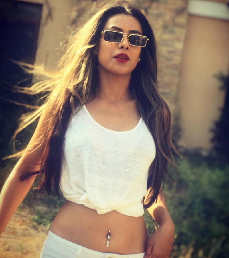 Just 8 Photos of Nia Sharma Flaunting Navel Piercing in Tiny Bralettes