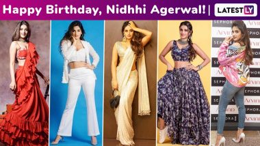 Nidhhi Agerwal Birthday Special: Her Style Is Simple, Kinda Girly but With a Bit of an Edge!