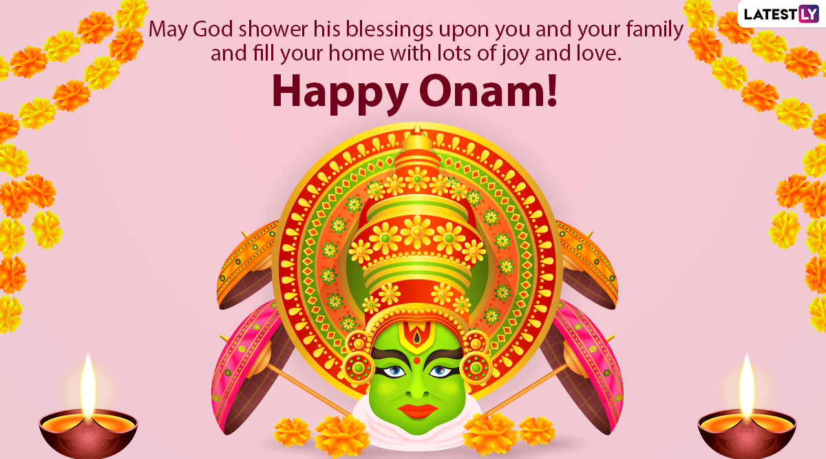 Happy Onam 2020 Wishes: WhatsApp Stickers, Facebook Greetings ...