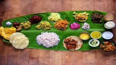 Onam Sadhya Photos and Thiruvonam Wishes Trend Online: Twitterati Share Pictures of Sumptuous Sadhya Ahead of The Festive Day