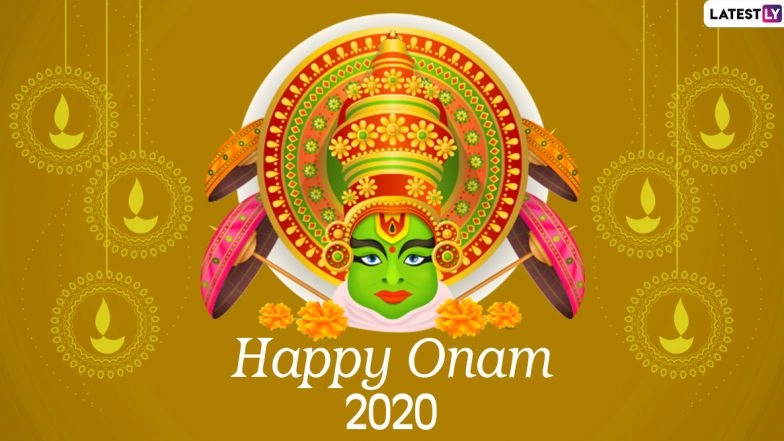 Onam 2020 Greetings & HD Images: WhatsApp Stickers, GIFs, Thiruvonam Wishes, Facebook Photos, SMS to Send on Main Day of Kerala's Harvest Festival