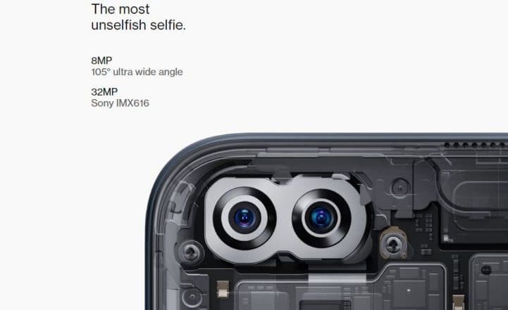 OnePlus Nord Selfie Camera