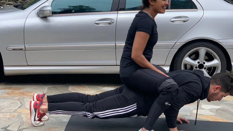 Priyanka Chopra Claims Push-Ups Is Her Favourite Exercise And The Reason is Nick Jonas (View Pic)