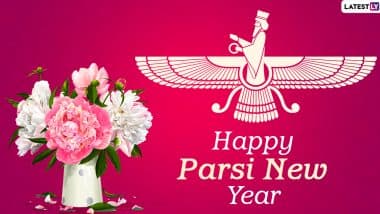 Parsi New Year 2020 Images And HD Wallpapers For Free Download Online: Nowruz Mubarak Wishes, WhatsApp Stickers And GIF Greetings to Celebrate the Festival