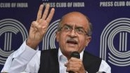 Prashant Bhushan Contempt Case: Supreme Court to Announce Quantum of Punishment on Monday