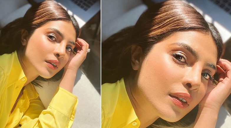 Priyanka Chopra Jonas Serves Perfectly Contoured Cheeks In Her 'Sunkissed' Office Selfie!