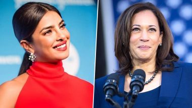 Priyanka Chopra Jonas Congratulates Kamala Harris for Becoming the First Person of Indian Descent to Compete on a Major US Party’s Presidential Ticket!