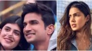 Rhea Chakraborty Claims'#MeToo Allegations Involving Sanjana Sanghi Destroyed Sushant Singh Rajput's Mental Sanity (Details INSIDE)