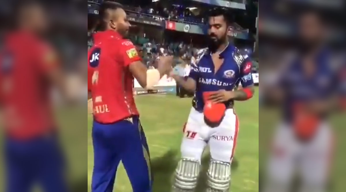Ipl 2020 Kings Xi Punjab Relive Hardik Pandya And Kl Rahul S Jersey Swap Moment Ahead Of Indian Premier League 13 Watch Video Latestly
