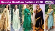 Raksha Bandhan 2020: Katrina Kaif, Vidya Balan, Kajol, Alia Bhatt, Kriti Sanon Lend Fabulous Festive Fashion Ideas!