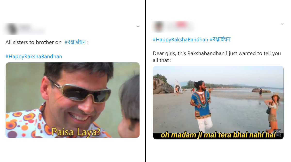 Raksha Bandhan 2020 Funny Memes on Twitter Can be Perfect Gifts to Send  Your Sisters When They Ask You For Presents Today | 👍 LatestLY