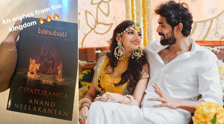 Rana Daggubati -Miheeka Bajaj Wedding: Bhallaladeva Receives A Gift From The 'Baahubali Kingdom'