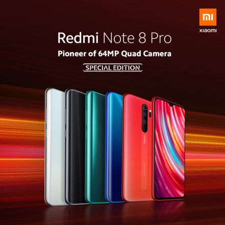 Redmi Note 8 Pro Coral Orange Colour Variant