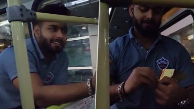 Ahead of IPL 2020, Rishabh Pant Turns Ticket Collector, Delhi Capitals Share Hilarious Video