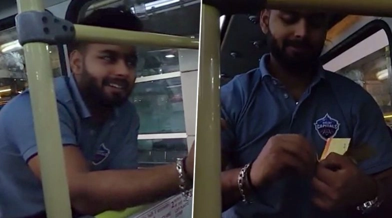Ahead of IPL 2020 Rishabh Pant Turns Ticket Collector