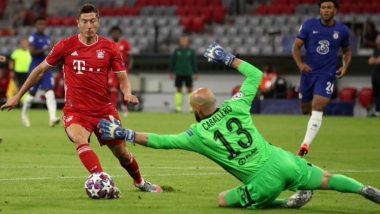 BAY 4-1 CHE, Champions League 2019-20 Match Result: Robert Lewandowski Leads Bayern Munich to a 4-1 Win Against Chelsea