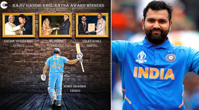 Rohit Sharma Becomes First Non-Indian Captain to Receive Khel Ratna Award; Netizens Congratulate