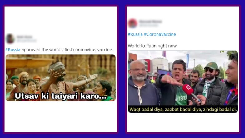 Russia Announces World's 1st COVID-19 Vaccine and Twitterati Cannot Keep Calm! Funny Memes,  Jokes and Positive Tweets Celebrating the Good News Start Trending Online