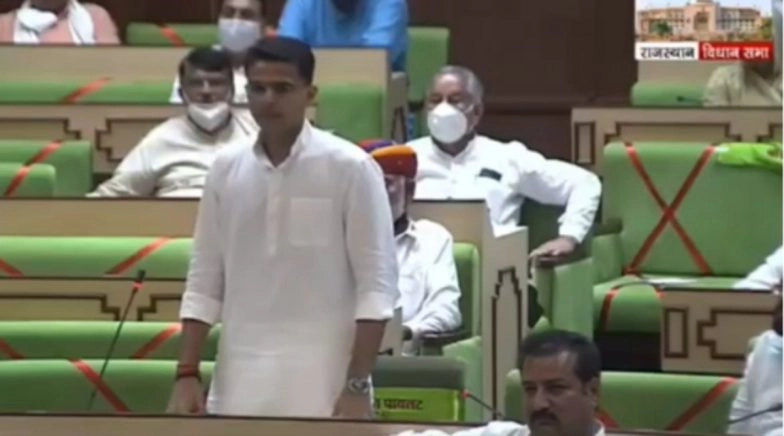 Rajasthan Political Crisis: Sachin Pilot Reacts to New Assembly Seating Arrangement