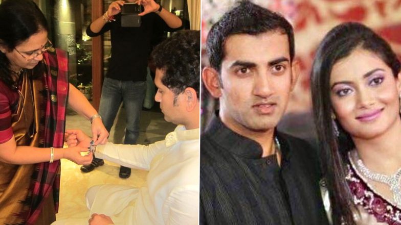 Raksha Bandhan 2020 Greetings: Sachin Tendulkar, Gautam Gambhir and Yuvraj Singh Lead Cricket Fraternity in Wishing Sisters (View Pics)