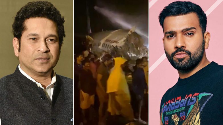 Air India Express Plane Crash: Sachin Tendulkar, Virat Kohli and Rohit Sharma Lead Sports Fraternity’s Prayers for Victims of IX-1344 Dubai-Kozhikode Flight Mishap in Kerala