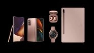 Samsung Galaxy Note 20 Series, Galaxy Z Fold 2, Galaxy Buds Live & Galaxy Watch 3 Launched