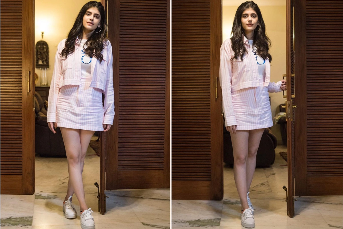 Sanjana Sanghi Candy Striped Chic 