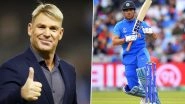 MS Dhoni Retires From International Cricket: Shane Warne Invites the Legendary Wicket-Keeper Batsman to Play for London Spirit in The Hundred