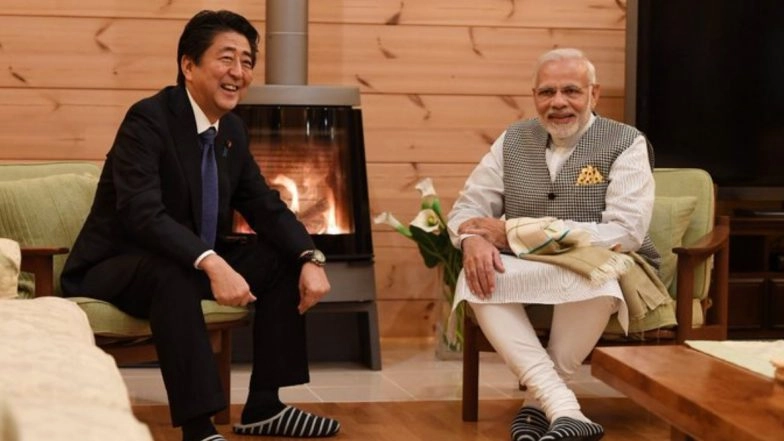 Shinzo Abe Resigns: PM Narendra Modi Expresses Concerns Over Poor Health Status of Japanese PM Shinzo Abe, Prays for His Speedy Recovery