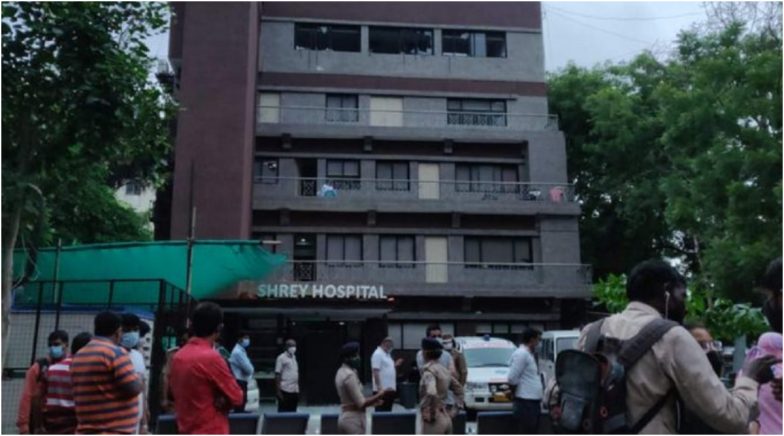 Gujarat: 8 Dead After Fire Breaks Out at COVID-19 Designated Shrey Hospital in Ahmedabad