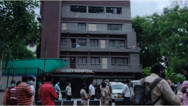 Gujarat: 8 Dead After Fire Breaks Out at COVID-19 Designated Shrey Hospital in Ahmedabad