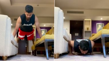 Ahead of IPL 2020, Delhi Capitals Captain Shreyas Iyer Gives Fitness Goals to Fans (Watch Video)