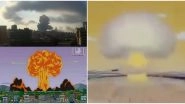 The Simpsons Predicted Beirut Explosion As Well? Netizens Find Similarities Between American Sitcom's Episode of Homer Exploding Springfield and Lebanon Disaster (Watch Pics and Video)