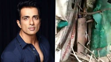 This Raksha Bandhan, Sonu Sood Turns Saviour for a Woman in West Bengal Whose Home Was Damaged By Rains (Read Tweet)