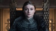 Sophie Turner aka Sansa Stark Welcomes Home Her Queen In The North Throne And We Feel Winter Is Coming! (View Pic)