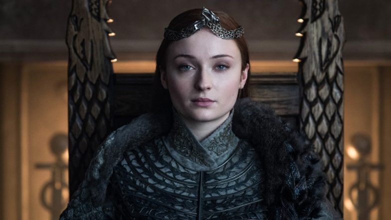 Sophie Turner aka Sansa Stark Welcomes Home Her Queen In The North Throne And We Feel Winter Is Coming! (View Pic)