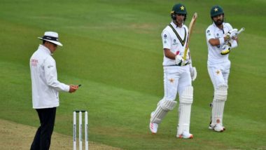 England vs Pakistan 2nd Test 2020 Day 2 Report: Mohammad Rizwan Leads Visitors to Respectable Total of 223/9