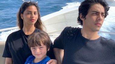 Raksha Bandhan 2020: Suhana Khan Shares Snowy Pictures of Brothers Aryan Khan and AbRam From Their Pre-COVID Holidays!