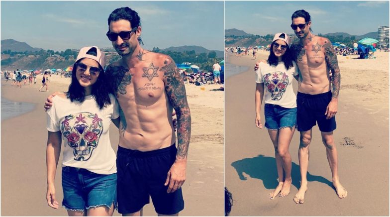 Sunny Leone Shares an Adorable Snap With Husband Daniel Weber From Their 'Beach' Day 
