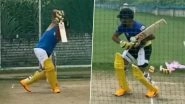 IPL 2020 Players&rsquo; Update: CSK Batsman Suresh Raina Continues to Hit Nets Hard Ahead of Indian Premier League 13 (Watch Video)