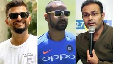 Ganesh Chaturthi 2020 Greetings: Suresh Raina, Shikhar Dhawan, Virender Sehwag Lead Cricket Fraternity in Wishing Fans on Ganesh Utsav