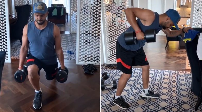 IPL 2020 Players Update: CSK Star Suresh Raina Works Out After Reaching Dubai 